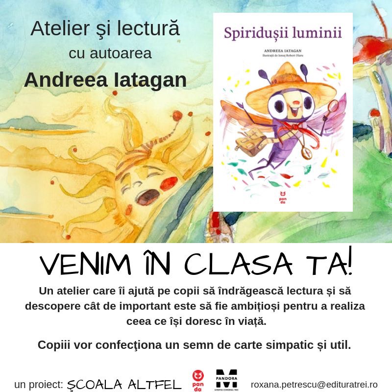 ateliere de lectura in scoli si gradinite Andreea iatagan carti pentru copii povesti pentru copii